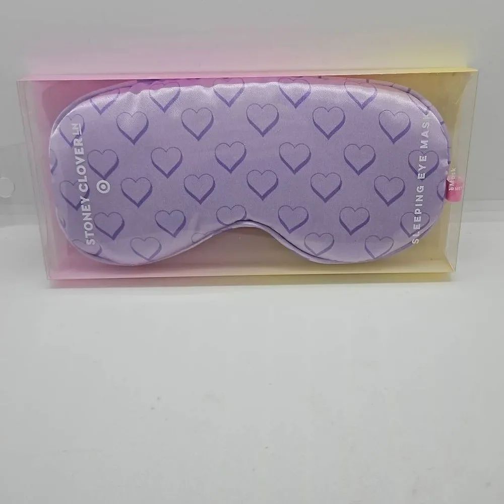 Sleeping Eye Mask Stoney Clover Lane x Target Purple Hearts